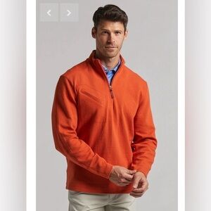 Bermuda Sands Michael Burnt Orange Ottoman